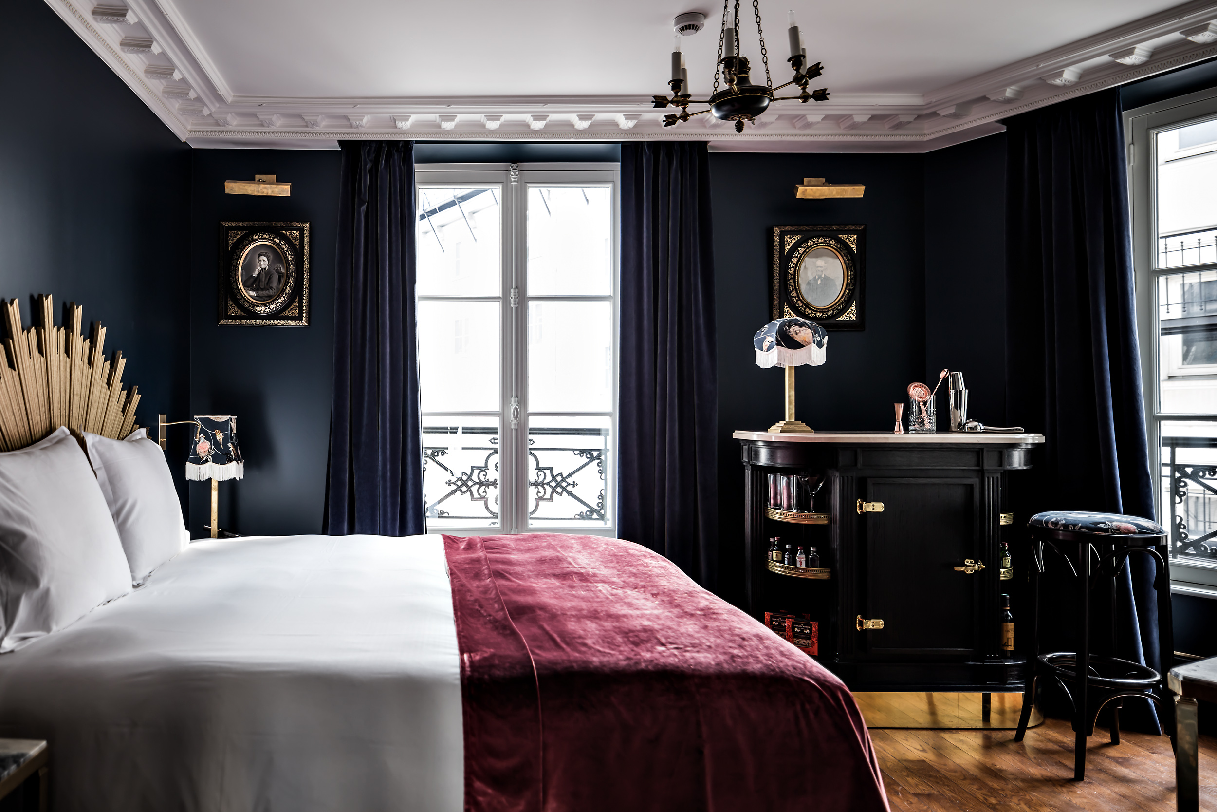 Hotel Providence-Benoit Linero-Chambre aux oiseaux (1)